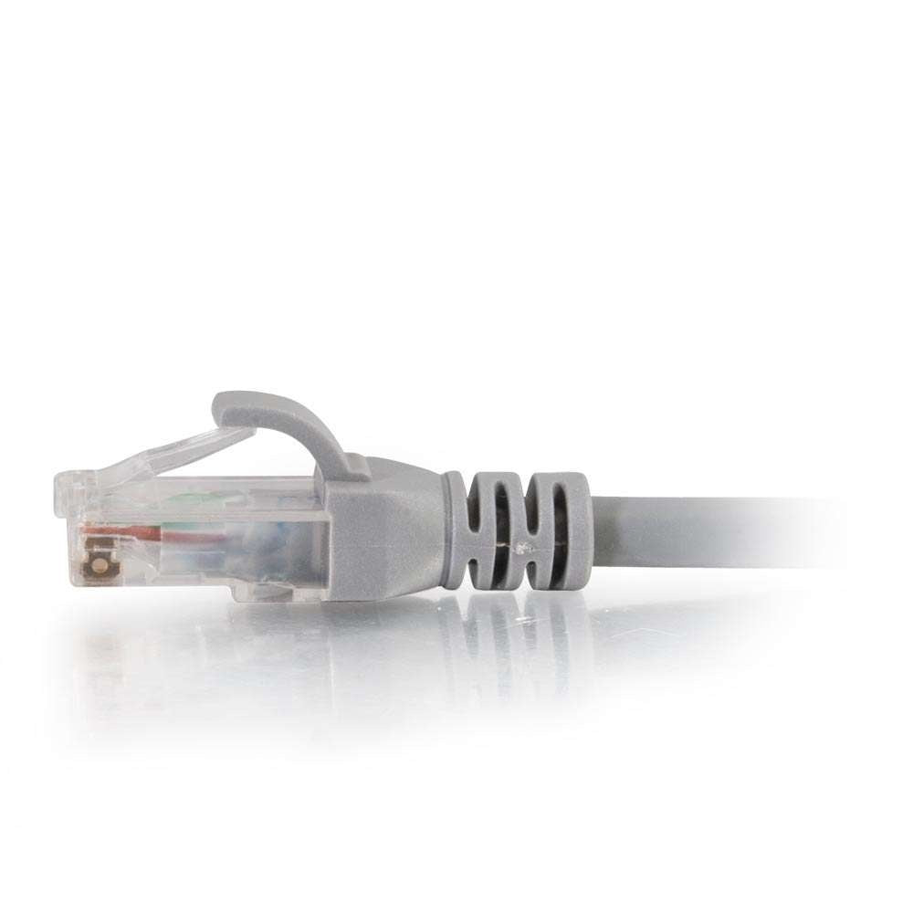 CG10301 - C2G - 1ft Cat6 Snagless UTP Unshielded Ethernet Network Patch Cable Gray