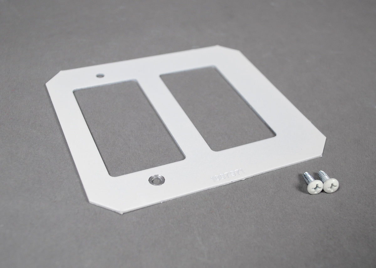 8CREST - Wiremold - 8CREST Evolution 8AT Crestron Two Gang Plate