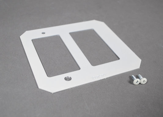 8CREST - Wiremold - 8CREST Evolution 8AT Crestron Two Gang Plate