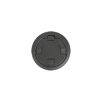 6CTC2GY - Wiremold - 6CTC2GY Evolution 6 inch Poke Thru Surface Style Cover in Gray