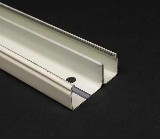 V2400BD - Wiremold - V2400BD 2400D Divided Raceway Base in Ivory