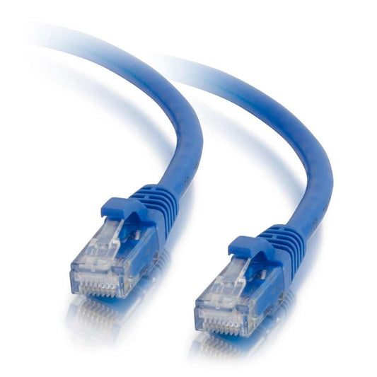CG23828 - C2G - 1ft Cat5e Snagless Unshielded UTP Ethernet Network Patch Cable Blue