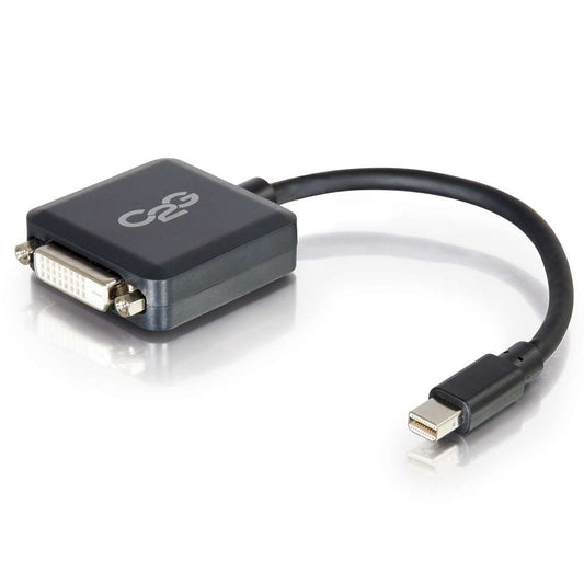 CG54311 - C2G - 8 Inch Mini DisplayPort Male to Single Link DVI-D Female Adapter Converter Black