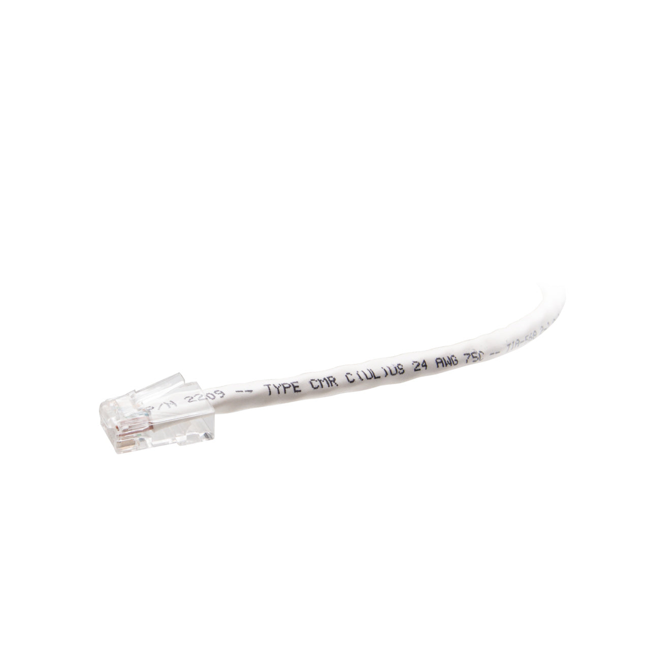 C2G43687 - C2G - 4ft (1.2m) TAA Compliant F-Series Cat6 Non-Booted Unshielded UTP Network Cable White
