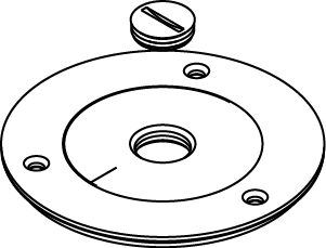 896TCK-12 - Wiremold - 896TCK12 RatchetPro Brass Cover Plate