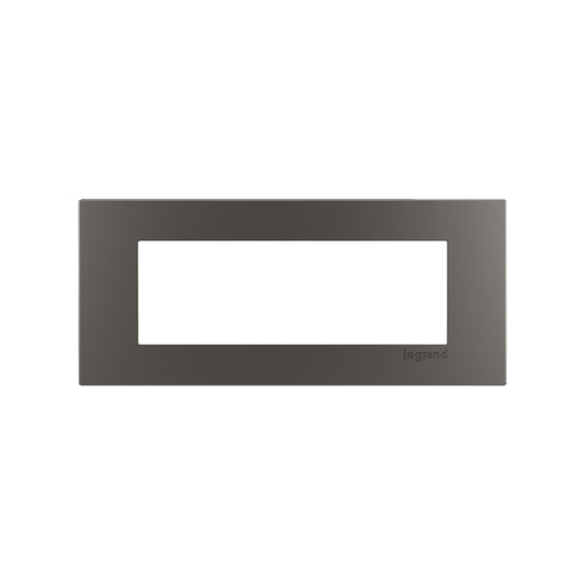 3-Cube-Bronze-Trim-Plate - Wiremold - dash 3Cube Trim Plate in Bronze