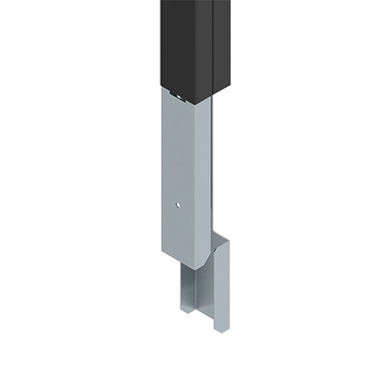 25DTC-E5BK - Wiremold - 25DTCE5BK Blank Steel Black Entender 5 ft