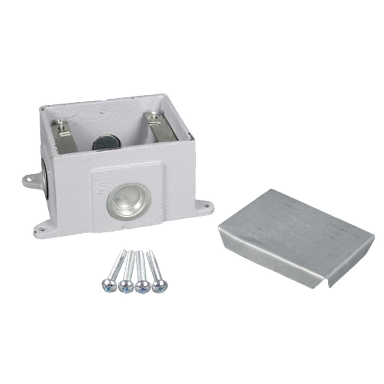 880CS1-1 - Wiremold - 880CS11 Omnibox One Gang Cast Iron Floor Box