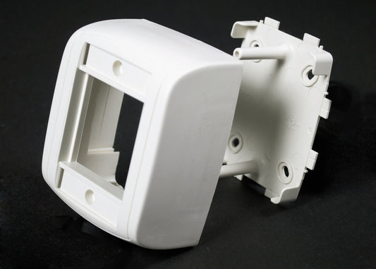 PBB2S2WH - Wiremold - PBB2S2WH Eclipse Bezel Box Fitting in White