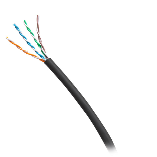 C2G56032 - C2G - 1000ft (304.8m) TAA Compliant Cat6 Bulk Unshielded UTP Ethernet Network Cable with Solid ConductorsRiser CMR-Rated Black