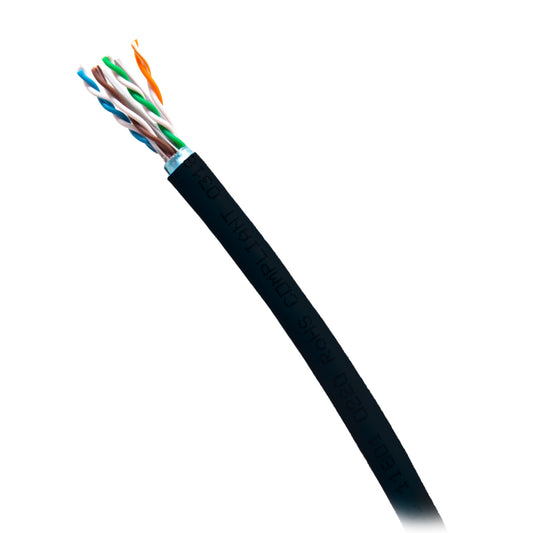 C2G56049 - C2G - 1000ft (304.8m) TAA Compliant Cat6a Bulk Unshielded UTP Ethernet Network Cable with Solid ConductorsRiser CMR-Rated Black