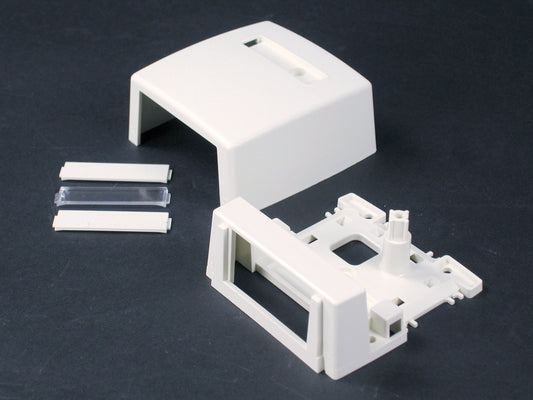 CM-MMB-291-WH - Wiremold - CMMMB291WH Uniduct OneInsert Multimedia Box Fitting in White