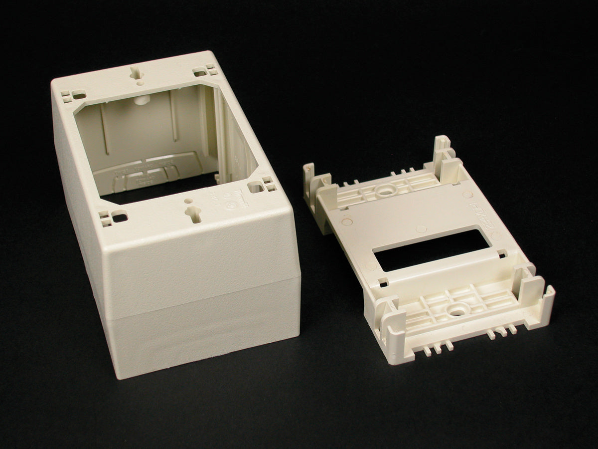 2348-WH - Wiremold - 2348WH One Gang Deep Device Box Fitting in White