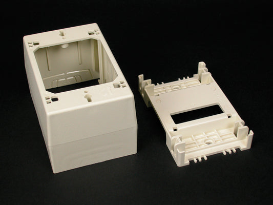2348 - Wiremold - 2348 One Gang Deep Device Box in Ivory