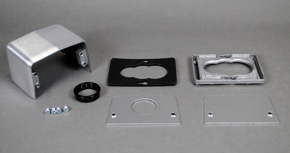 525C - Wiremold - 525C FourPiece Communication Service Fitting