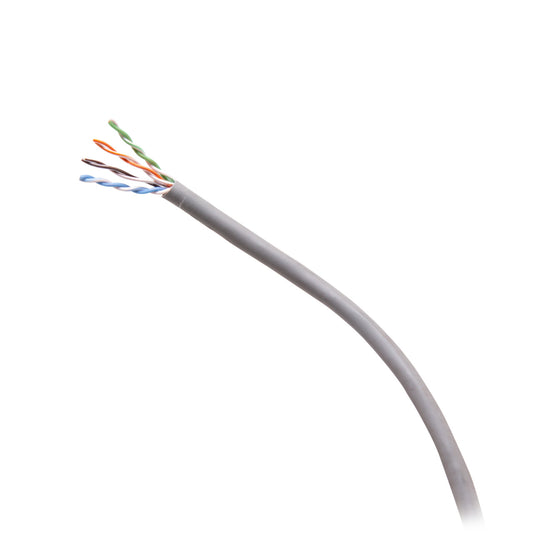 C2G56043 - C2G - 1000ft (304.8m) TAA Compliant Cat6 Bulk Unshielded UTP Ethernet Network Cable with Solid ConductorsPlenum CMP-Rated Gray