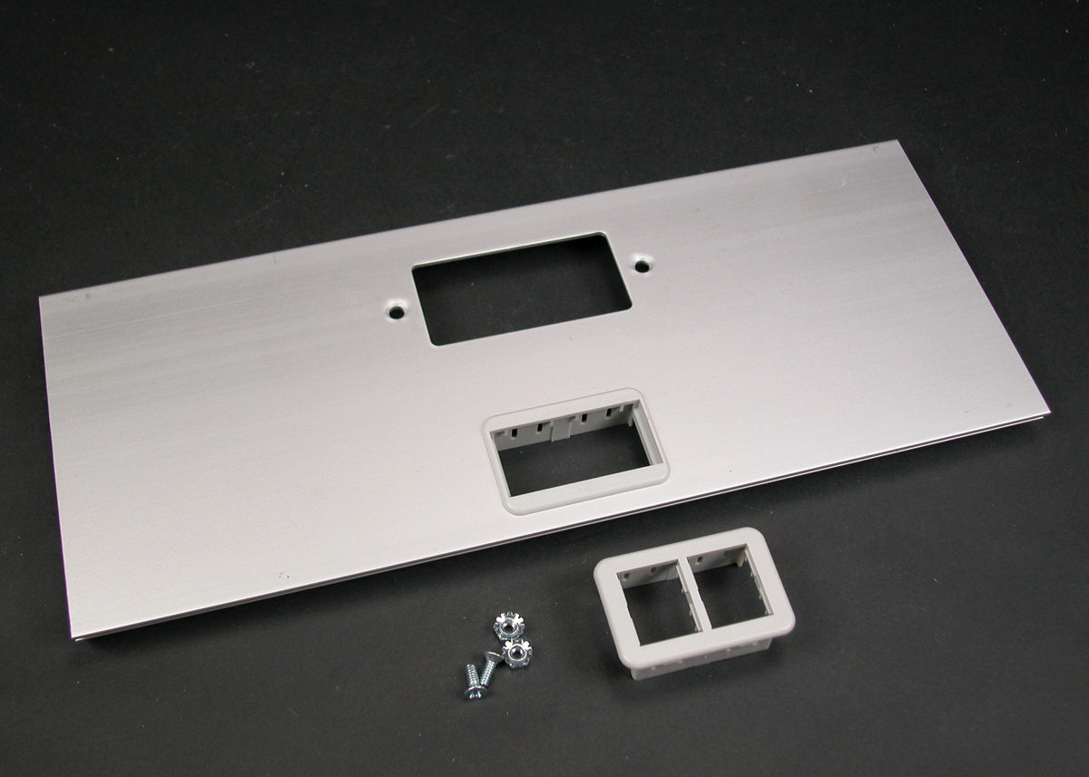 AL5256-GABRT - Wiremold - AL5256GABRT Large MultiChannel Raceway GFCI and Ortronics Cover Plate