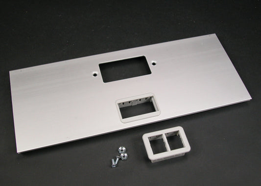 AL5256-GABRT - Wiremold - AL5256GABRT Large MultiChannel Raceway GFCI and Ortronics Cover Plate