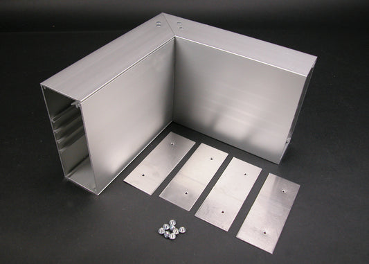 AL5217N - Wiremold - AL5217N Large MultiChannel Raceway Inverted Corner Coupling Fitting