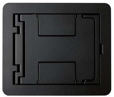 FPBTCBK - Wiremold - FPBTCBK FloorPort Blank Cover Assembly in Black