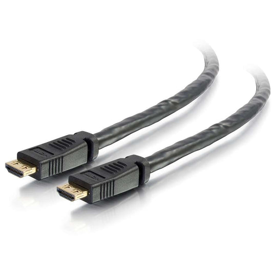 CG42528 - C2G - 15ft (46m) C2G Plus Series Standard Speed CL2P HDMI Cable With Gripping Connectors CL2P Plenum Rated