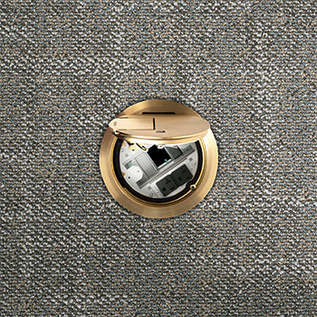 6CTCHDBS - Wiremold - 6CTCHDBS 6 inch Surface Style Heavy Duty Cover Assembly in Brass