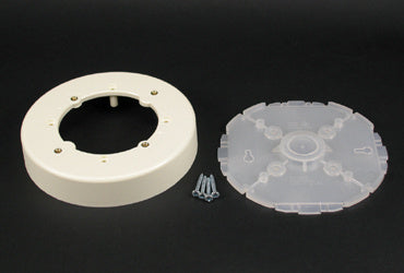2338A - Wiremold - 2338A Fixture Box Fitting in Ivory