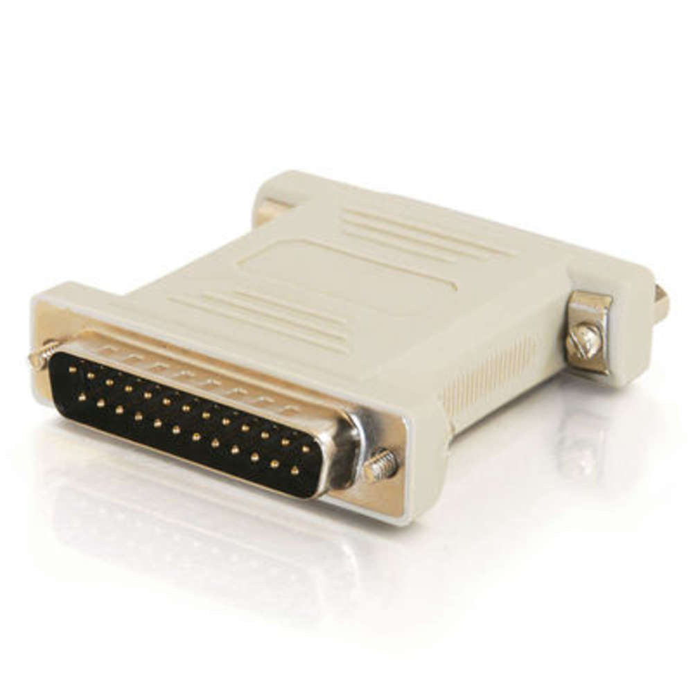 CG02469 - C2G - DB25 Male to DB25 Female Serial RS232 Null Modem Adapter