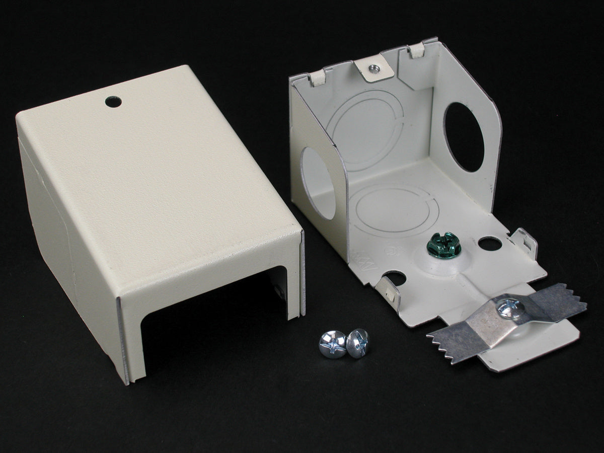 V2410C - Wiremold - V2410C 2400 Entrance End Fitting in Ivory