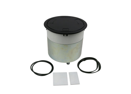 10ATCBK - Wiremold - 10ATCBK 10AT Unwired Evolution Poke Thru Device with Surface Style Cover in Black
