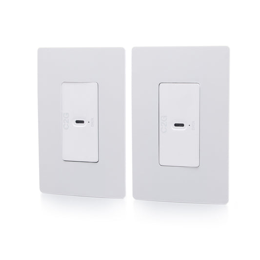 C2G54275 - C2G - Superbooster USB Camera Extender Over Cat Single Gang Wall Plate to Single Gang Wall Plate Kit