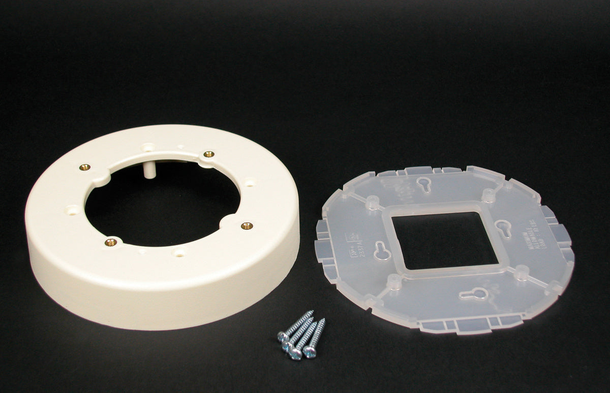2337A-WH - Wiremold - 2337AWH Round Box Extension Fitting in White