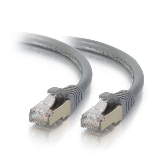 CG28712 - C2G - 150ft Cat5e Snagless Shielded STP Ethernet Network Patch Cable Gray