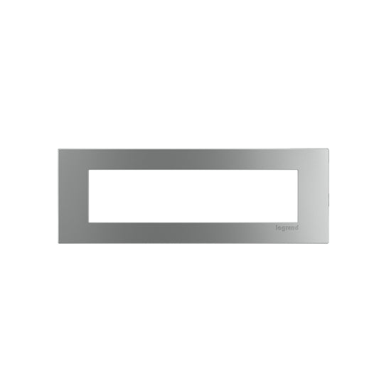 4-Cube-Stainless-Trim-Plate - Wiremold - dash 4Cube Trim Plate in Stainless Steel