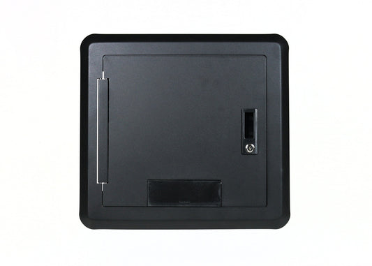 EHWBC8-BK - Wiremold - EHWBC8BK Evolution Eight Gang Hinged Wall Box Cover in Black