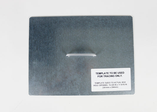 EFB-TEMPLATE - Wiremold - EFBTEMPLATE Evolution EFB6 Floor Box Floor Box Template