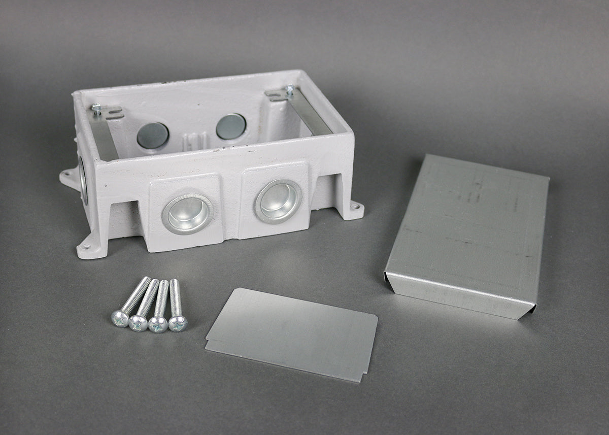880CS2-NA - Wiremold - 880CS2NA Omnibox CastIron Floor Box