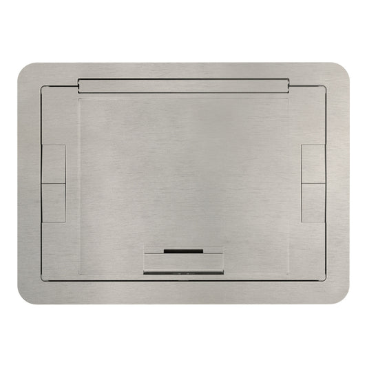 EFB6810CTSN - Wiremold - Evolution EFB6810 Flush Style Cover with Floor Insert in Satin Nickel
