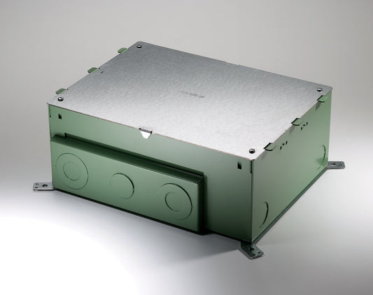 EFB8S-OG - Wiremold - EFB8SOG Evolution Eight Gang OnGrade Floor Box