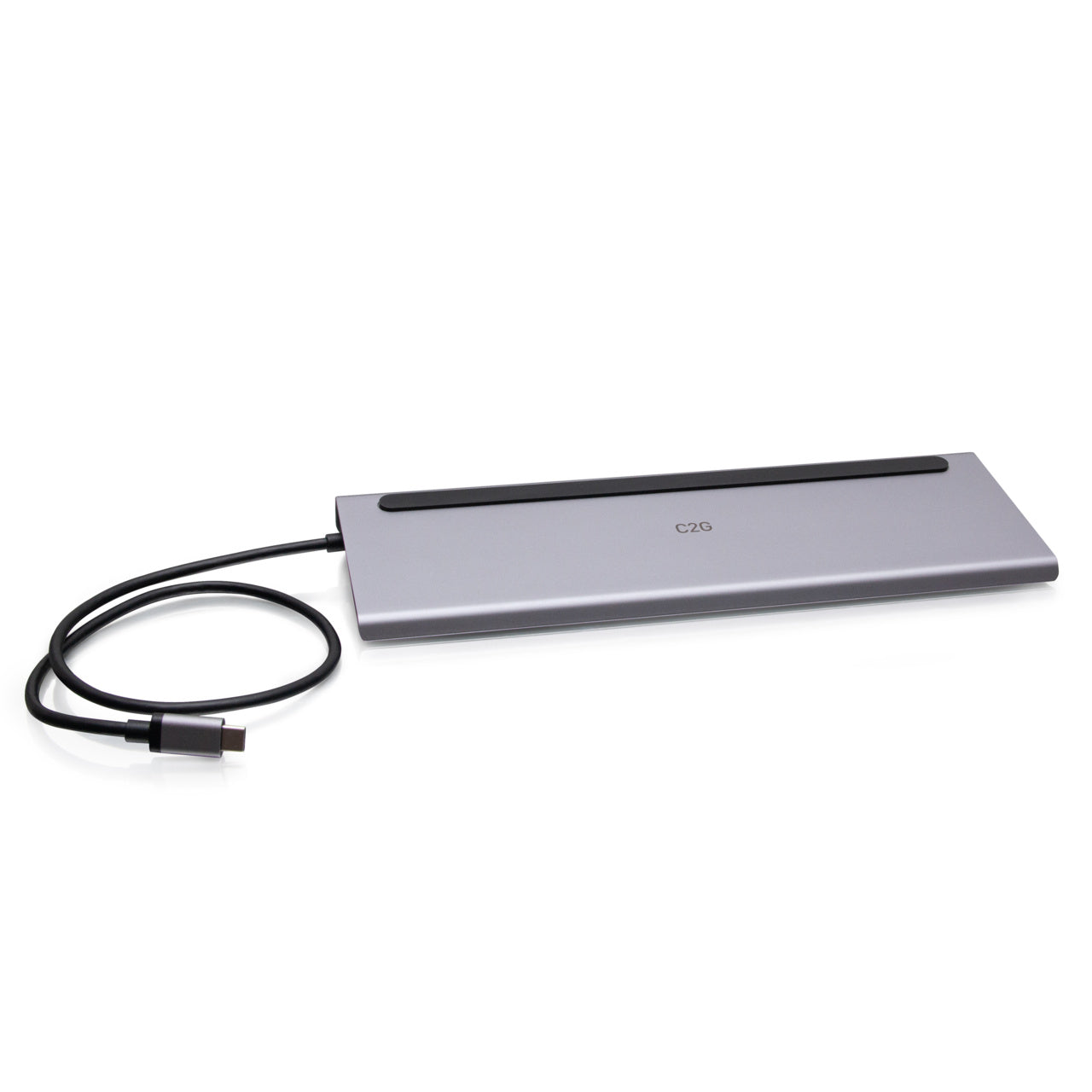 C2G54542 - C2G - USB-C 10in1 Triple Display Docking Station with HDMI DisplayPort VGA Ethernet USB SD Card Reader 3.5mm Audio and Power Delivery up to 100W 4K 30Hz