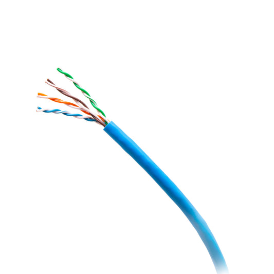 C2G56051 - C2G - 1000ft (304.8m) TAA Compliant Cat6a Bulk Unshielded UTP Ethernet Network Cable with Solid ConductorsPlenum CMP-Rated Blue