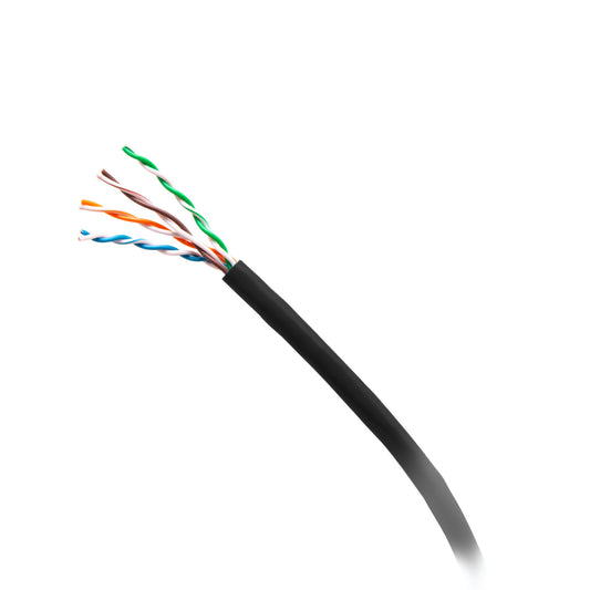 C2G56052 - C2G - 1000ft (304.8m) TAA Compliant Cat6a Bulk Unshielded UTP Ethernet Network Cable with Solid ConductorsPlenum CMP-Rated Black