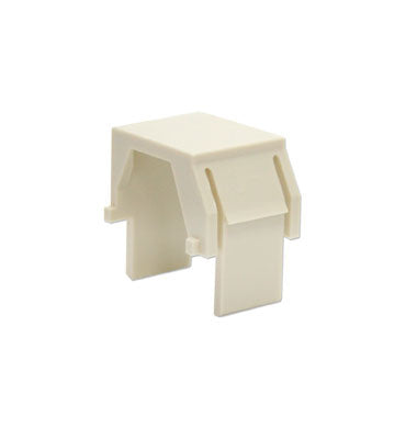 WP3455LA - On-Q - Blank Keystone Inserts in Light Almond 10 Pack