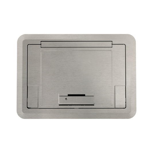 EFB45CTCSN - Wiremold - Evolution EFB45 Surface Style Cover with Floor Insert in Satin Nickel