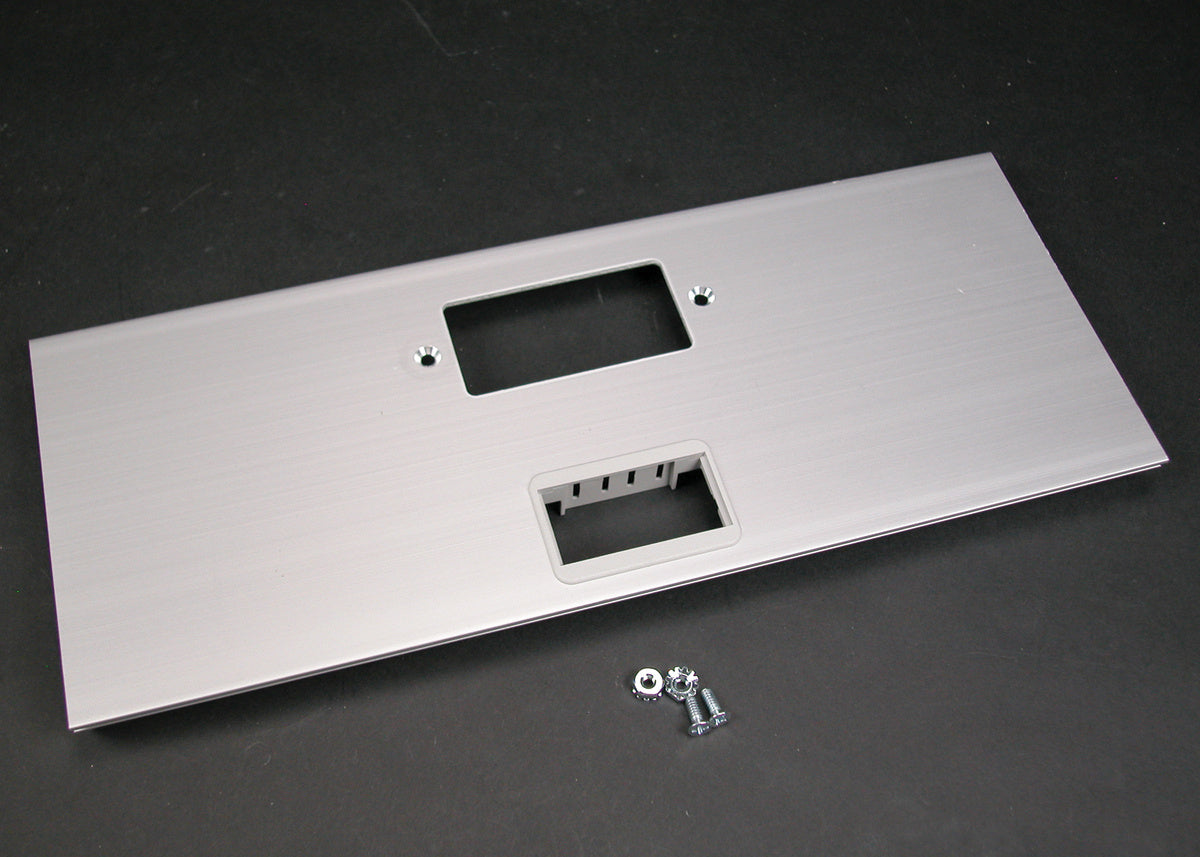 AL5256-G2A - Wiremold - AL5256G2A Large MultiChannel Raceway GFCI and 2A Mini Adapter Cover Plate