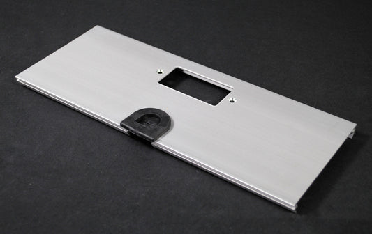 AL5256-GZ - Wiremold - AL5256GZ Large MultiChannel Raceway GFCI and Mouse Hole Device Cover Plate