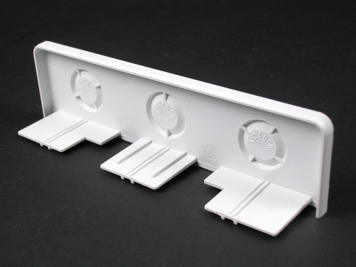 5510-WH - Wiremold - 5510WH 5500 Blank End Fitting in White