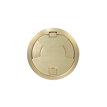 8CTC2SBTR - Wiremold - 8CTC2SBTR 8 inch Evolution Flush Style Cover Assembly in Satin Brass