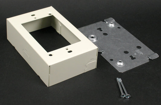 5741WH - Wiremold - 5741WH Switch and Receptacle Box Fitting in White