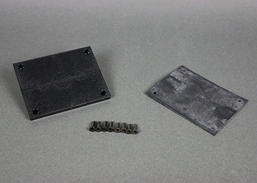 829PCK-BLK - Wiremold - 829PCKBLK Communications Cover Plate in Black